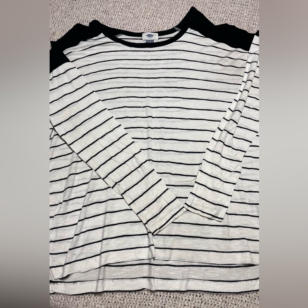 Striped Long Sleeve Top